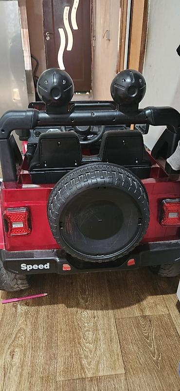 uşaq masini: Uşaq üçün elektrikli off-road tipli minik maşını - Korpus: qırmızı — 1
