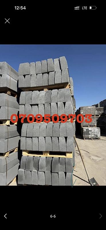 Дорожные бордюры: Дорожный бордюр, Прессованный, Бетонный, Новый — 2