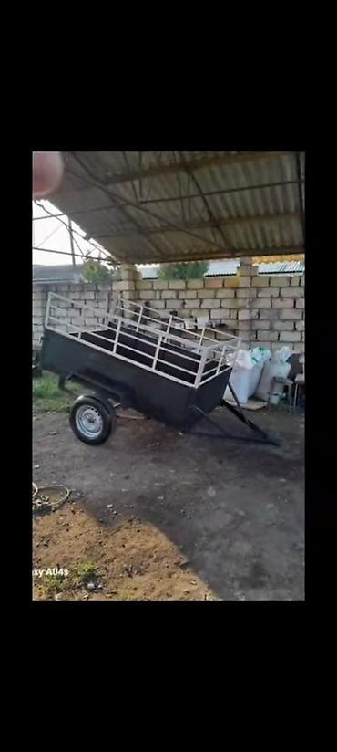 Qoşqular: Yükdaşıma qoşqusu – universal tək oxlu trailer - Güclü metal karkas — 2