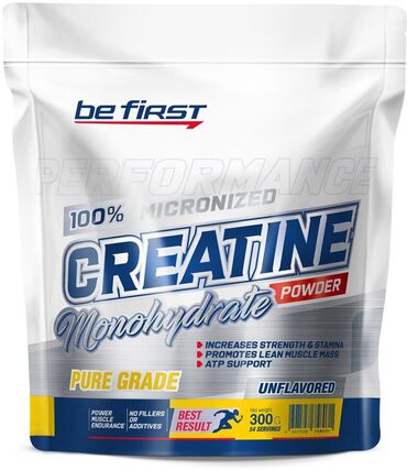 бад для набора веса: Micronized Creatine Monohydrate Powder (Креатин Моногидрат) 300 г