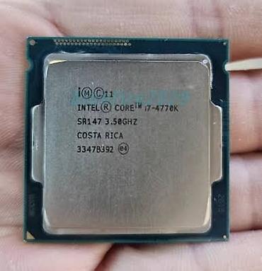 i7 3770 купить: Məhsul: Intel Core i7-4770K prosessor Xüsusiyyətlər: - Model: Intel — 1