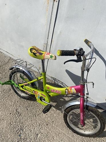 bratz: Детский велосипед, 2-колесный, 4 - 6 лет, Для девочки, Б/у — 5