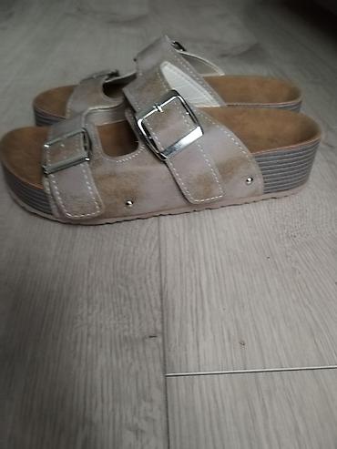 Papuče: Papuče 39, bоја - Bež — 2