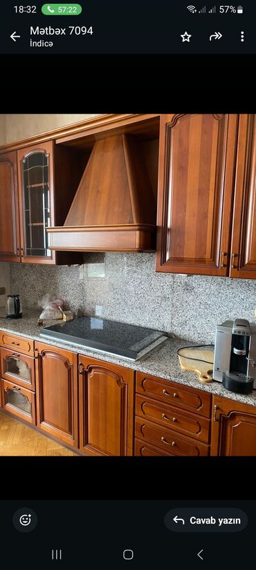 mətbəx mebeli kreditlə: Mətbəx Mebeli satılır qiyməti 1300 manat üzərində moyka aspirator