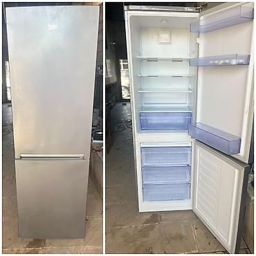 dispenser satilir: İşlənmiş 2 qapılı Beko Soyuducu Satılır, rəng - Bej, Dispenserli — 1