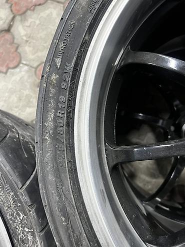 Диски: Диски R 19 Advan Racing, Комплект, отверстий - 5, Б/у — 9