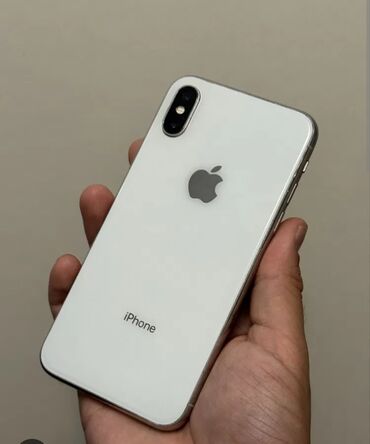 чехол на редми нот 13 про: IPhone X, Колдонулган, 64 ГБ, Ак, Заряддоочу түзүлүш, Коргоочу айнек, Каптама, 80 %