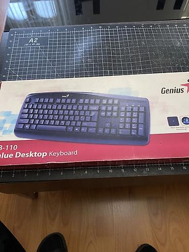 desktop: Genius KB-110 Value Desktop klaviatura - Tam ölçülü, tam sıra — 1