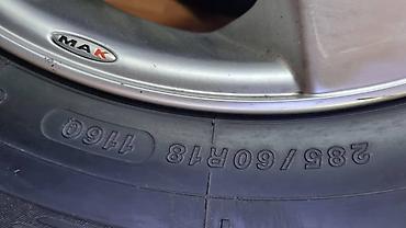 vossen diska: Колеса в сборе 285 / 60 / R 18, Зима, Б/у, Комплект, Внедорожные (АТ/МТ), Литые, отверстий - 5 — 4