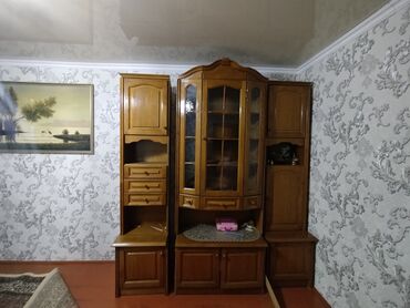 Гарнитуры для зала: Гарнитур для зала, Шкаф, Дерево, цвет - Коричневый