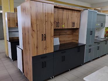 Кухонный гарнитур в современном стиле - Комплектация: напольные и at lalafo.kg Кухонный гарнитур в современном стиле - Комплектация: напольные и