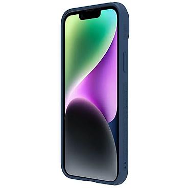 Maske i futrole za telefone: Maska Nillkin CamShield Leather S za iPhone 14 6.1 plava. Uz brzu — 4