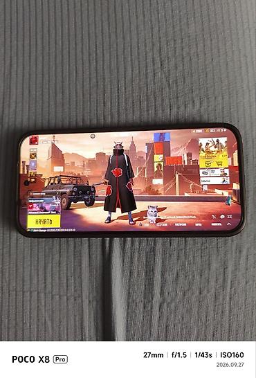 телф: Poco X8 Pro, Новый, 512 ГБ, цвет - Белый, 2 SIM — 1