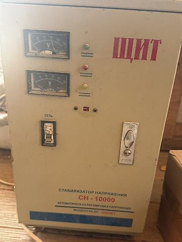 ev ucun radiator: ŞİT markalı gərginlik stabilləşdiricisi, model: CH-10000 Texniki — 1