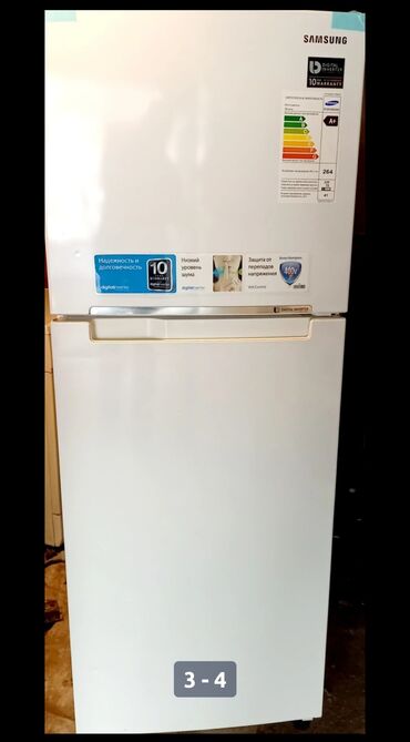 тап аз холодильники: Новый Холодильник Samsung, Двухкамерный, цвет - Белый