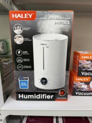 очиститель и увлажнитель воздуха 2 в 1: Увлажнитель воздуха Паровой, Настольный, Ночной режим, Подсветка экрана, Таймер