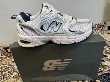 Women's Sneakers and athletic shoes: Кроссовки New Balance 530 (running) - Цвет: белый/серебристый с