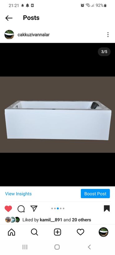 Vannalar: Yeni Vanna, Akril, Pulsuz çatdırılma -da lalafo.az — 16 Vannalar: Yeni Vanna, Akril, Pulsuz çatdırılma — 16