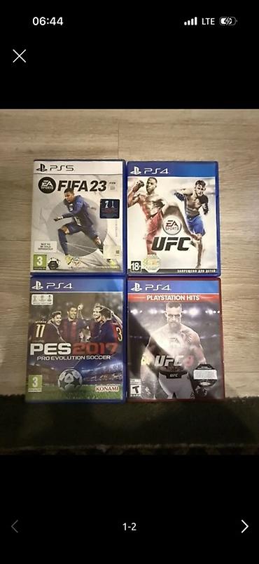Коллекция дисков для PlayStation: 1) FIFA 23 — версия для PS5 (диск в