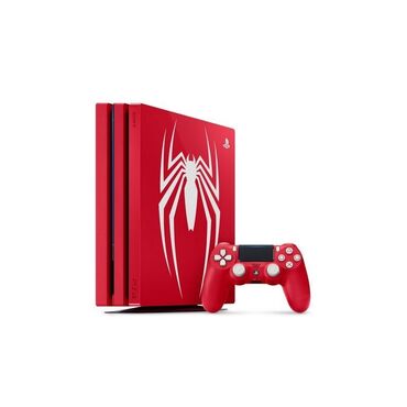 PS4 (Sony Playstation 4): Sony PS4 Pro oyun konsolu Marvel Hörümçək Adam məhdud buraxılış