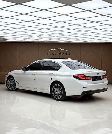 старинное зеркало: BMW 5 series: 2021 г., 2 л, Автомат, Бензин, Седан — 4