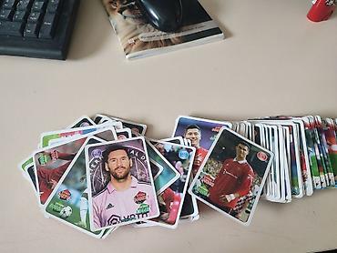 səs kartları: Futbol kolleksiya kartları paketi 140 + kart - Müxtəlif seriyalardan — 2