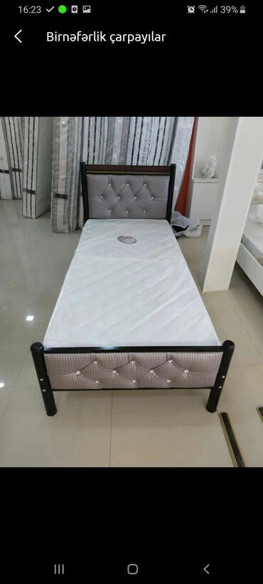 Sifarişlə çarpayılar: Kravatlar Matrasla 200 azn Her novde her rengde 1 mertebe ve 2 mertebe — 28