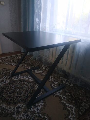 мебель в канте: Стол, цвет - Черный, Новый