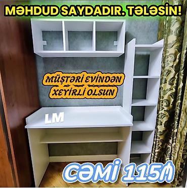 kontakt home komputer ucuz: *Yazı masası / iş masası* _*ENDİRİMLƏ*_ Qiymət : *115₼* ➡️Məhsul yeni — 1