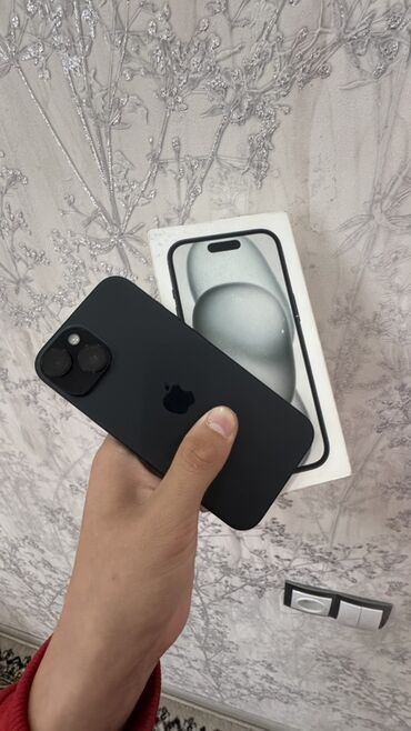 бу чайник: IPhone 15, 128 ГБ, Кара, Куту, 92 %