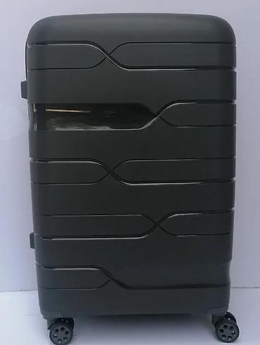 Putni koferi i torbe: Veliki kofer na točkiće – tamnosiva boja - Tvrda spoljašnjost sa — 2