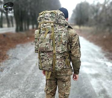 backpack: 120 litrlik bag tactical arxasi demirli — 3