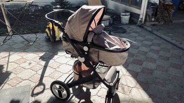 Коляски: Коляска, цвет - Розовый — 1