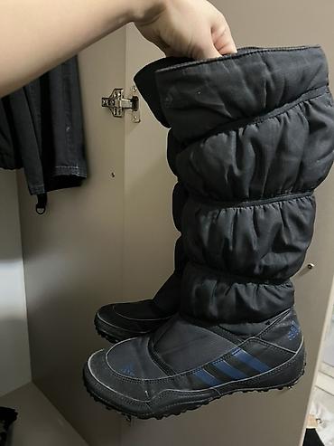 Зимние сапоги-дутики Adidas, высокий голенище - Бренд: Adidas
