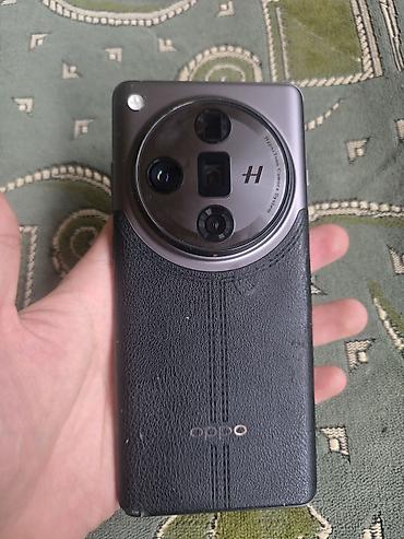 Уюлдук телефондор: Oppo Find X7 Ultra, Колдонулган, 256 ГБ, түсү - Кара, 2 SIM — 2