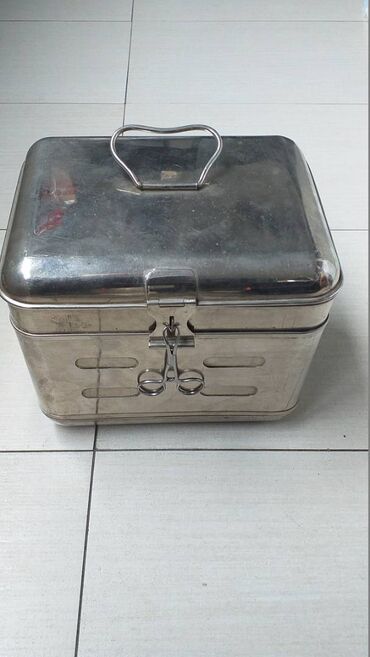 Ostali medicinski proizvodi: Doboš Posuda za sterilizaciju zavojnog materijala tupfera platna Kao — 11