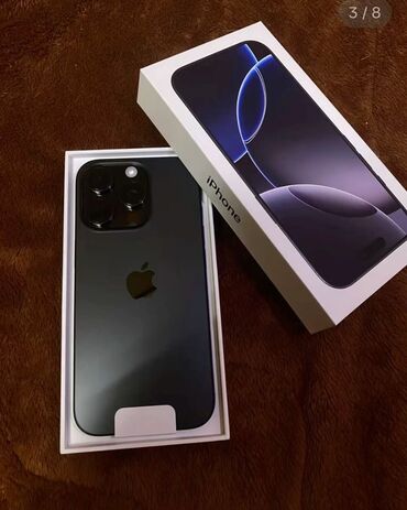 iphone 14 max qiymeti: IPhone 16 Pro Max, 256 GB, Natural Titanium, Zəmanət