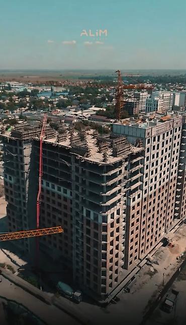 медина: 1 комната, 45 м², Аламедин-1 мкр Элитка, 12 этаж, ПСО (под самоотделку) — 3