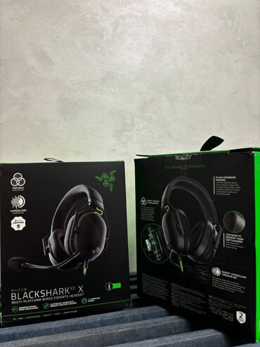 продаю ps4: Продаю Б/У наушники: RAZER Blackshark V2 X - 12шт (С коробками) 50мм