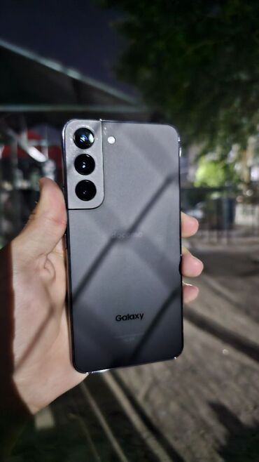 galaxy s22 бишкек: Samsung Galaxy S22, Колдонулган, 256 ГБ, түсү - Боз, 1 SIM