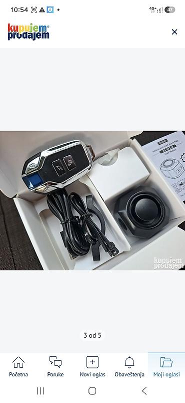 massage novi: Bežični alarm protiv krađe za vozila KS-SF32R (PRO) - Namenjen za — 2