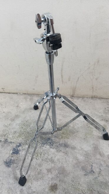 Флейты: Zil üçün boom/cymbal ayaqlığı - Material: yüksək keyfiyyətli xrom