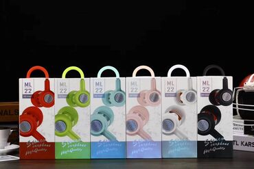 аксессуары для телефонов оптом: Earphone ML 22 - Jack 3.5 + микрофон - длина шнура 12 метра