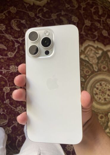 iphone 11 pro рассрочка: IPhone 15 Pro Max, Б/у, 512 ГБ, White Titanium, 89 %