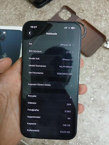 Apple iPhone: IPhone 13, 128 GB, Midnight, Face ID — 9