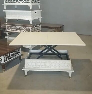 Masalar: Jurnal masası, Yeni, Transformer, Laminat, Dördbucaq masa — 12