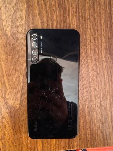 islenmis akumulator satisi: Xiaomi Redmi Note 8, 64 ГБ, цвет - Черный, 
 Отпечаток пальца, Face ID