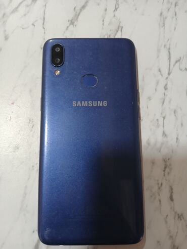 телефон флай ds124: Samsung Galaxy A10s, 32 ГБ, цвет - Синий, Отпечаток пальца