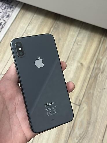 redmi 15 с: IPhone X, Б/у, 64 ГБ, Space Gray, Чехол, 100 % — 2