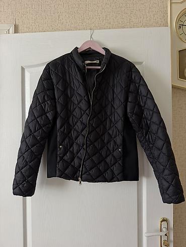 nike tech flecce: Женская стеганая куртка Mango - Цвет: черный - Крой: приталенный — 5